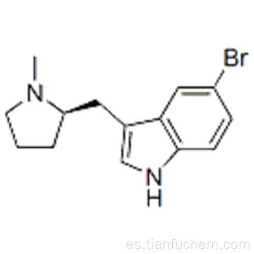 1H-indol, 5-bromo-3 - [[(2R) -1-metil-2-pirrolidinil] metil] CAS 143322-57-0